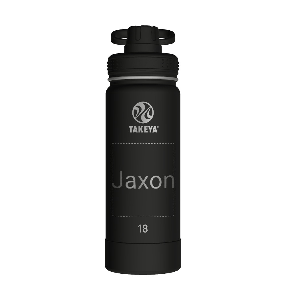 Actives Water Bottle With Spout Lid - customized