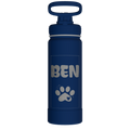 Actives Water Bottle With Spout Lid - customized