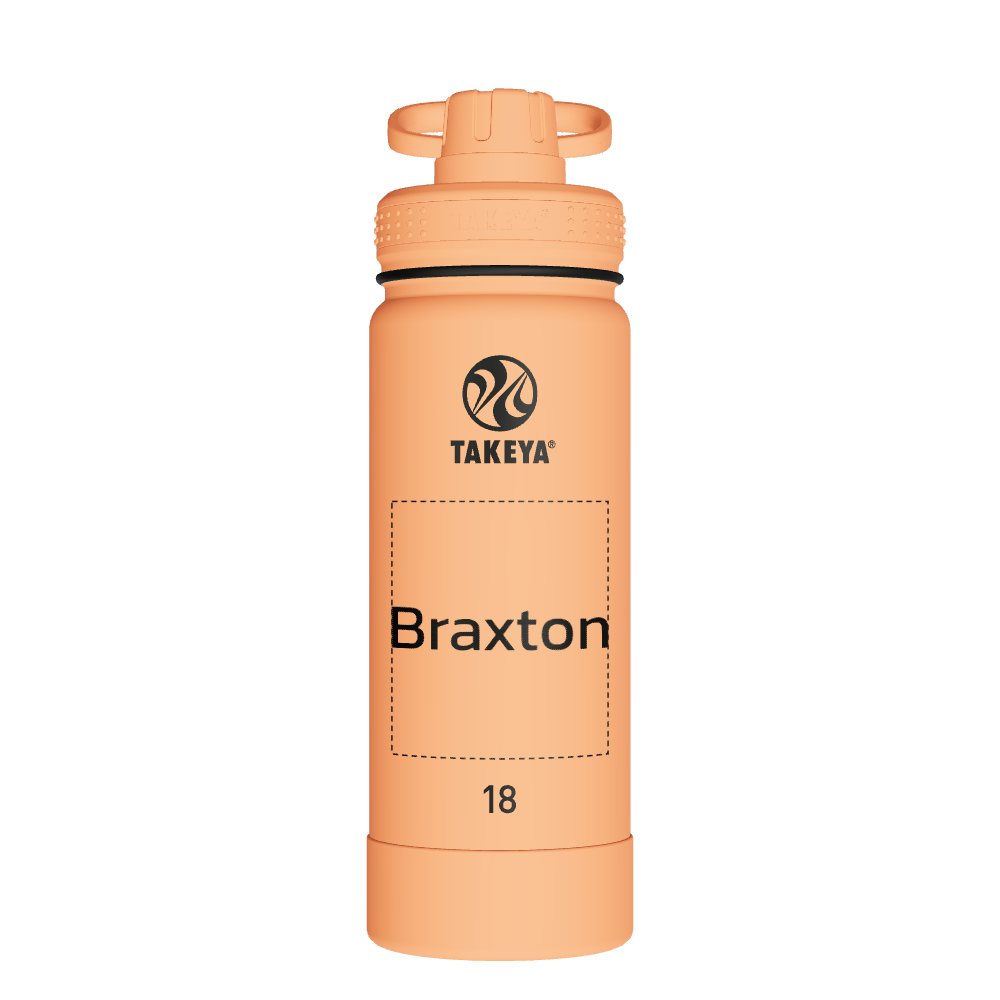 Actives Water Bottle With Spout Lid - customized