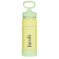 Actives Kids Glow In The Dark Water Bottle With Straw Lid - customized