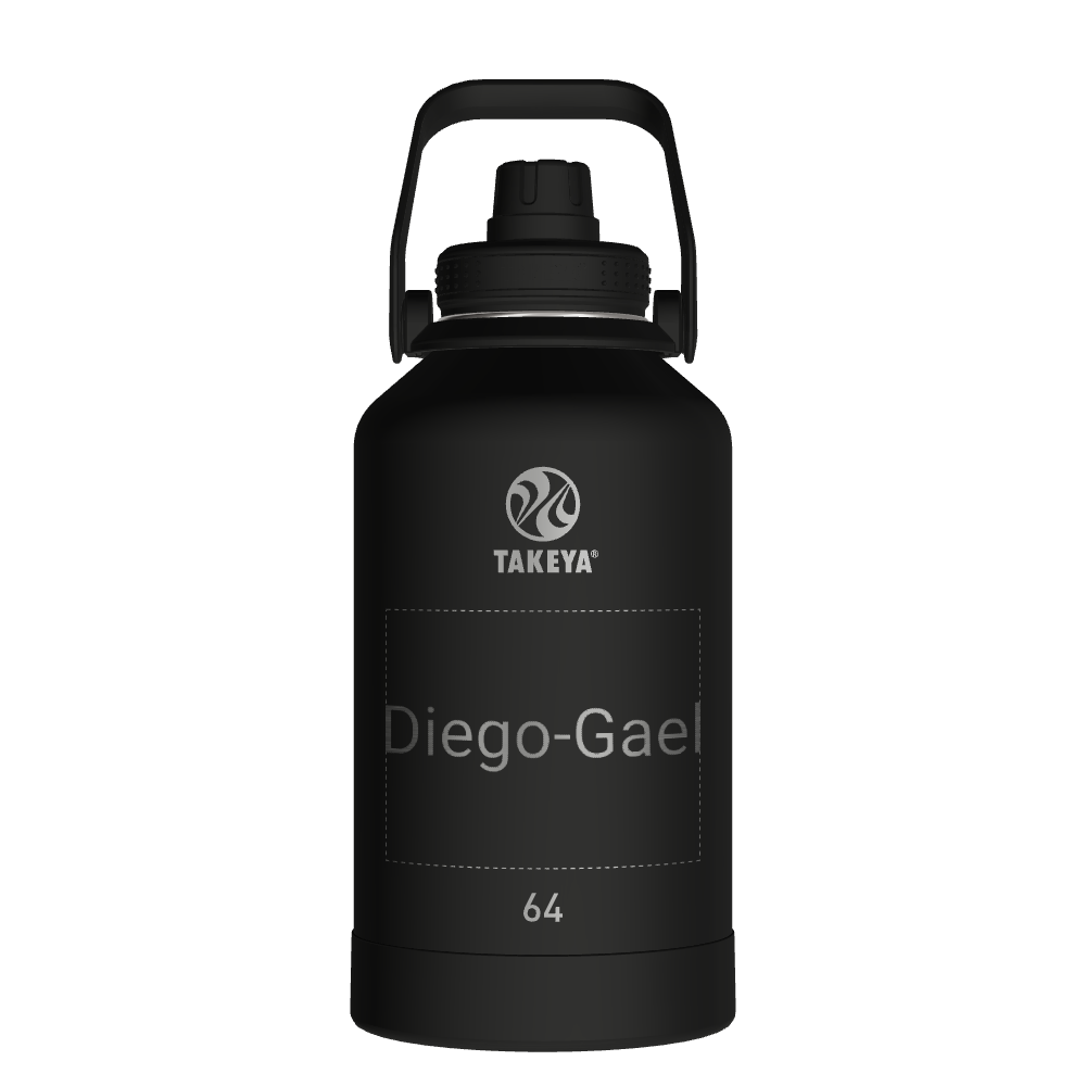 Actives Water Bottle With Spout Lid - customized